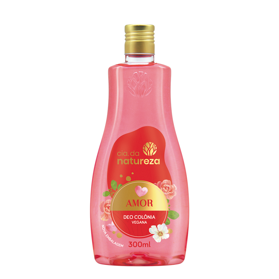 Deo Colônia Cia Amor 300ml Cia da Natureza